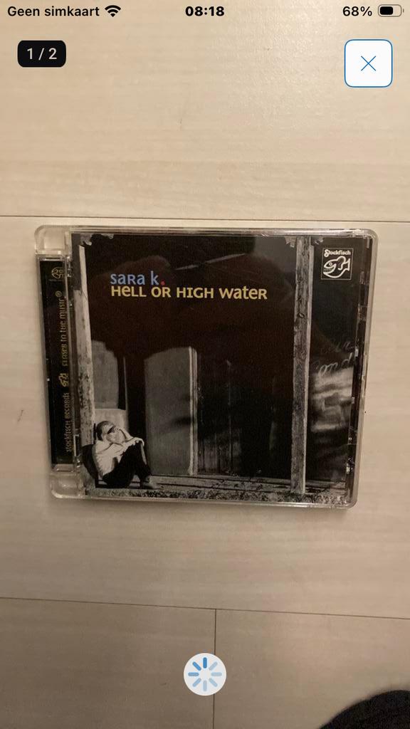 Sara K. SACD - hell or high water (acoustic,smooth jazz), Ophalen of Verzenden, 1980 tot heden, Zo goed als nieuw, Jazz