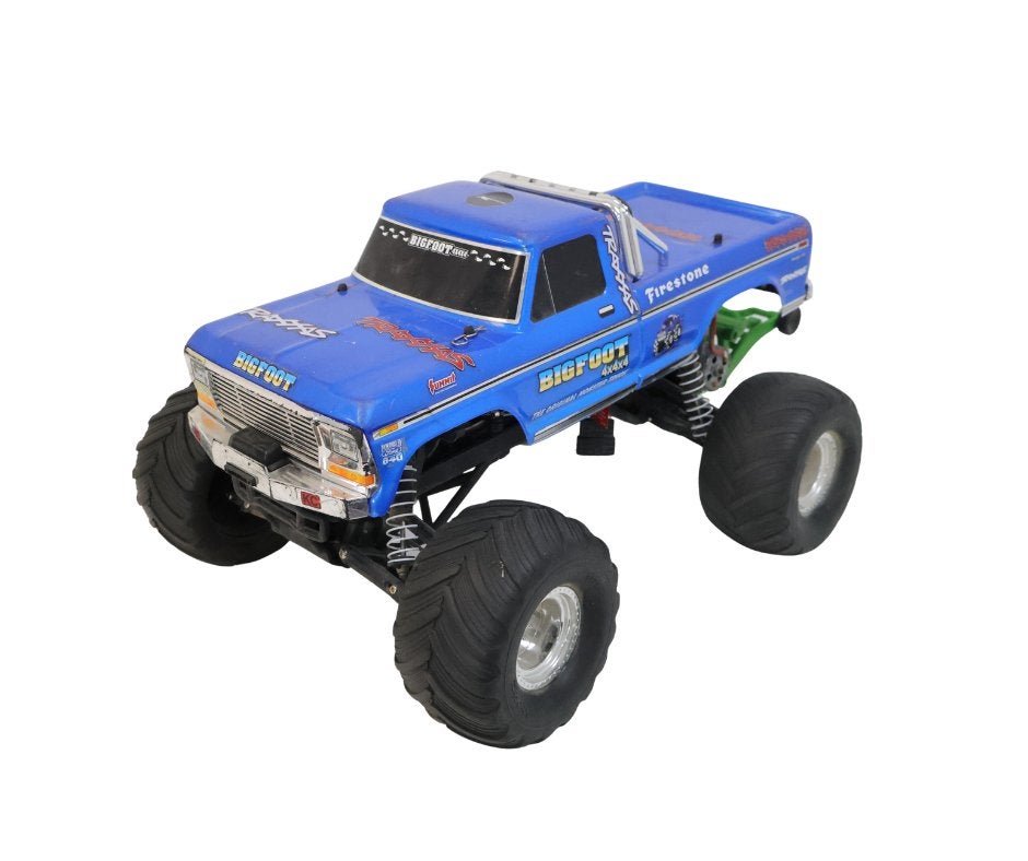 Traxxas Bigfoot 1/10 elektro monstertruck rc auto, Elektro, Gebruikt, Verzenden, Auto offroad