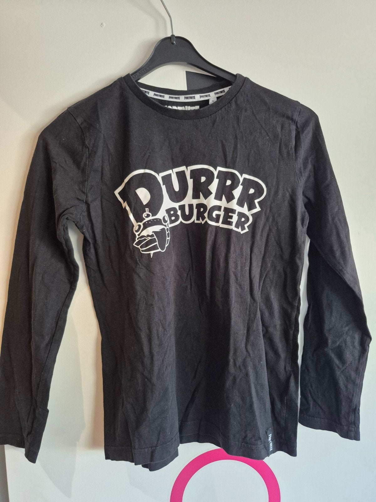 Fortnite Durrr Burger Longsleeve Maat 146, Gebruikt, Shirt of Longsleeve, Jongen, Fortnite