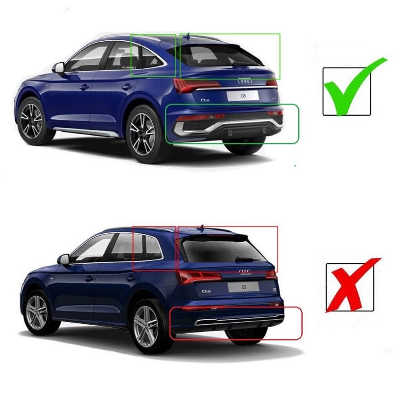 Q5 Sportback Diffuser | SQ‑stijl S‑Line Black Edition 21‑25, Ophalen of Verzenden