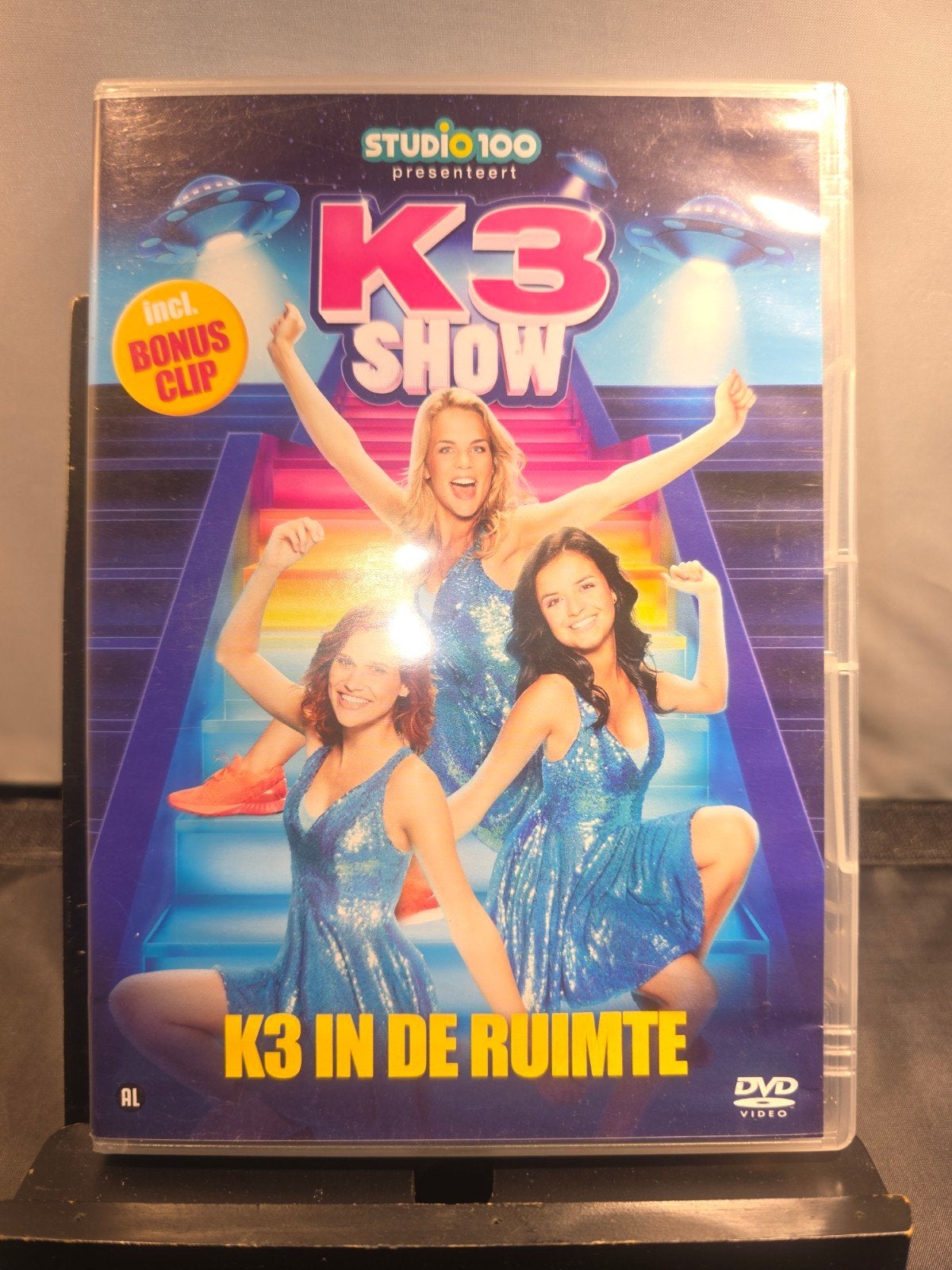 K3 Show: K3 in de Ruimte DVD - Inclusief Bonus Clip, Show, Alle leeftijden, Familie, Gebruikt