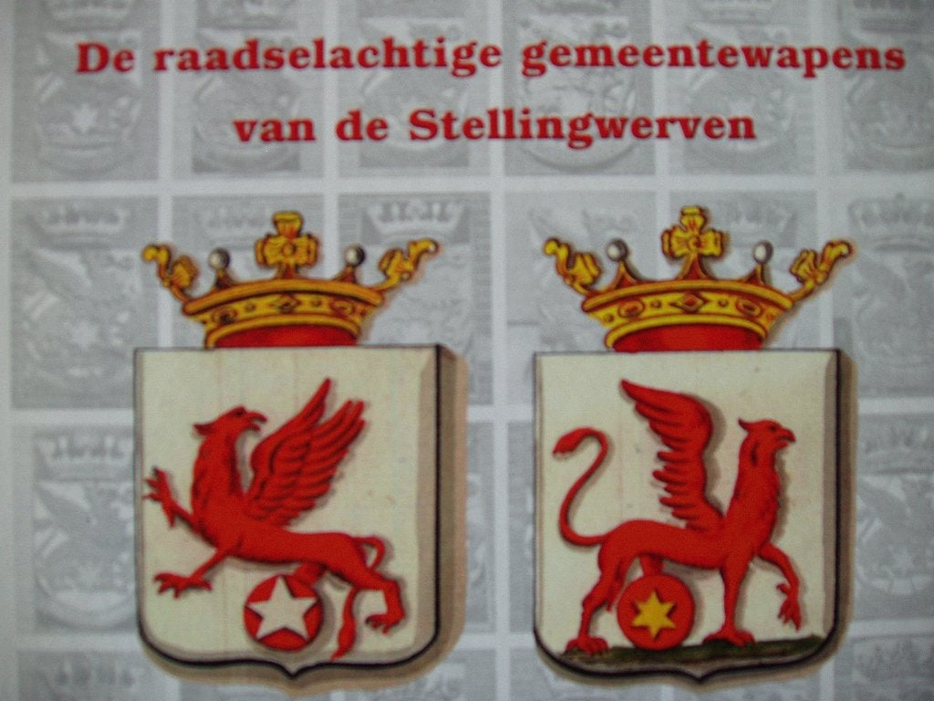 De raadselachtige gemeentewapens van de Stellingwerven., 20e eeuw of later, Frans Wuijts, Ophalen of Verzenden, Zo goed als nieuw