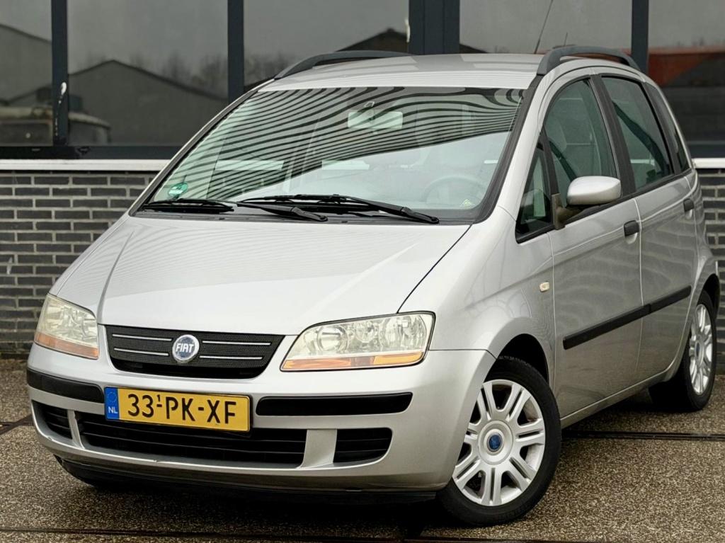 Fiat Idea 1.4-16V Emotion |Airco |Stuurbkr |Nieuwe APK, Gebruikt, Idea, 400 kg, Origineel Nederlands