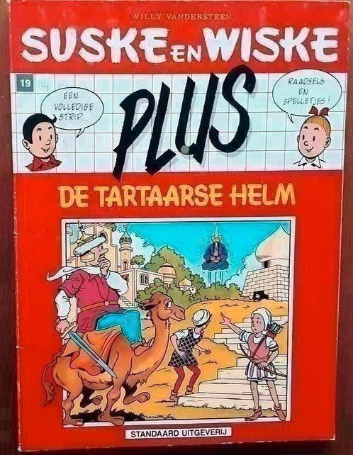 Suske en Wiske plus 19 De tartaarse helm - Vandersteen 1993, Eén stripboek, Ophalen of Verzenden, Zo goed als nieuw