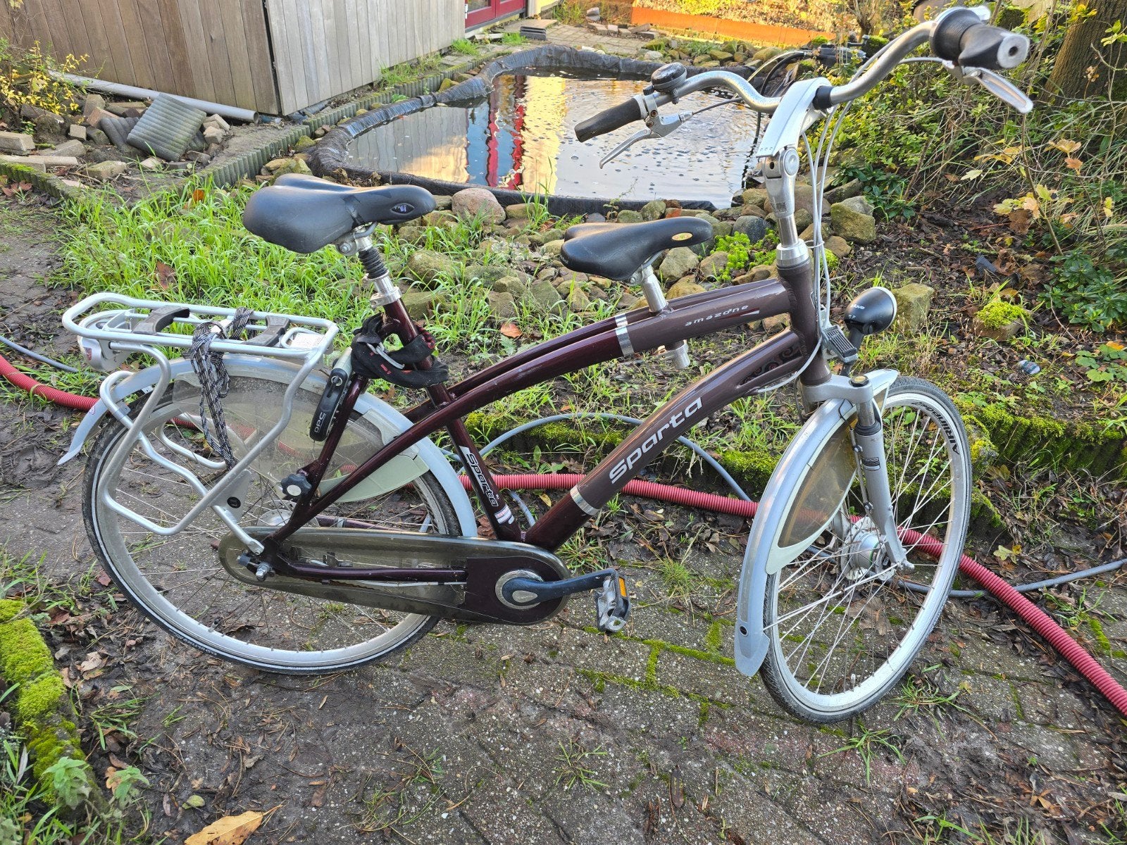 Herenfiets / Sparta papazone fiets / papafiets, Ophalen, Minder dan 10 versnellingen, Sparta, Gebruikt