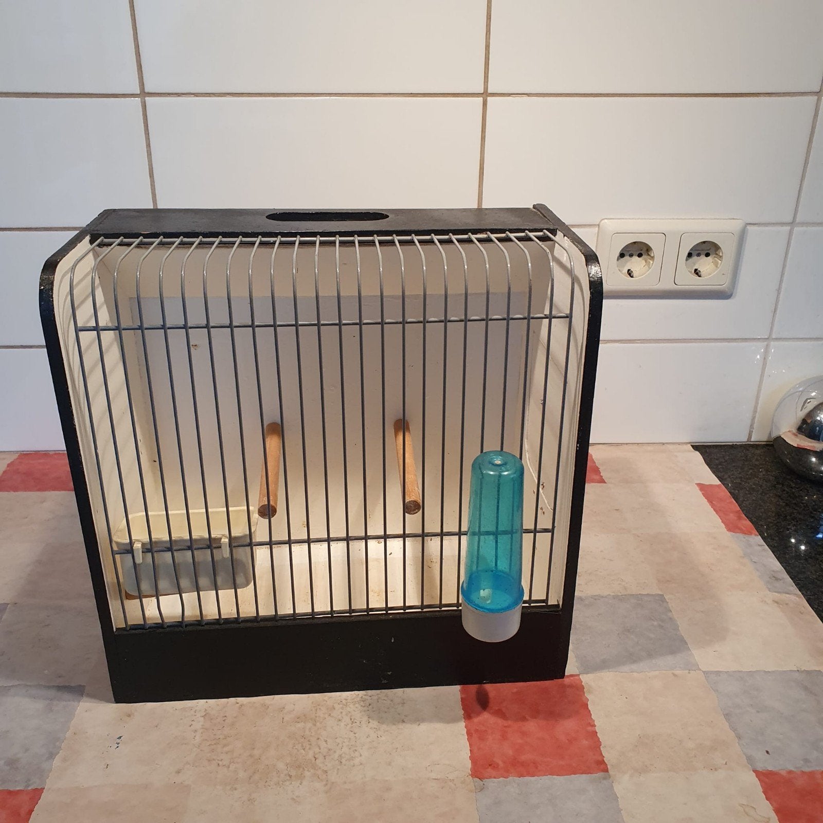 TT kooi, Ophalen of Verzenden, Hout, Vogelkooi