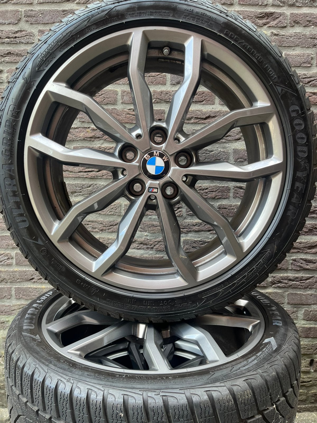 Orgineel bmw 1 serie F40 F44 lm velgen 18 inch style 711M, Ophalen, 18 inch, Gebruikt, Velg(en)