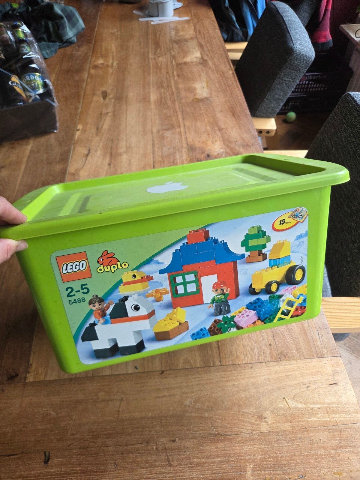 lege duplo lego doos bak container, Ophalen of Verzenden