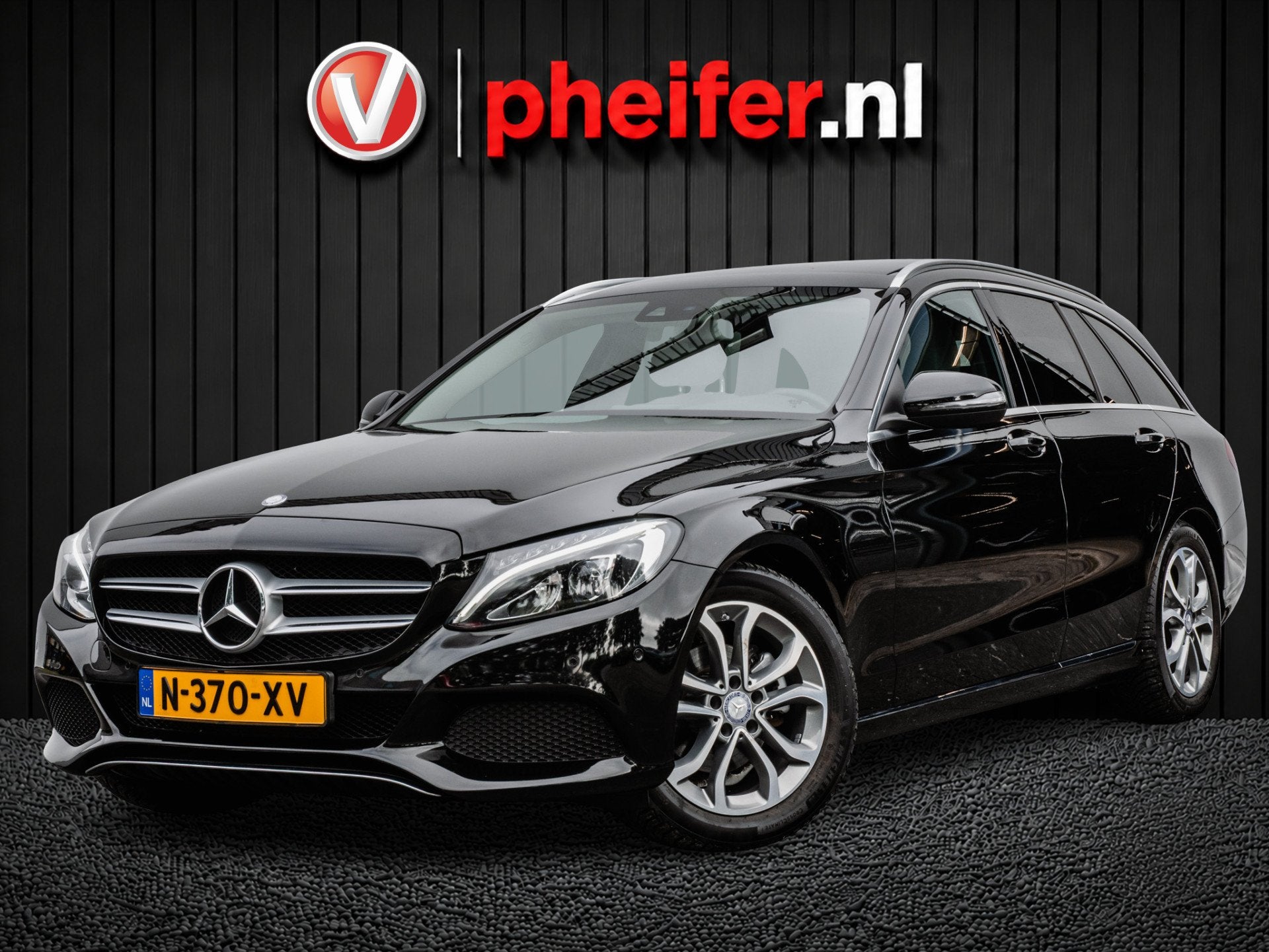 Mercedes-Benz C-Klasse Estate 180 Prestige Trekhaak/ Luchtve, Auto's, Automaat, Achterwielaandrijving, Met garantie (alle), Leder en Stof