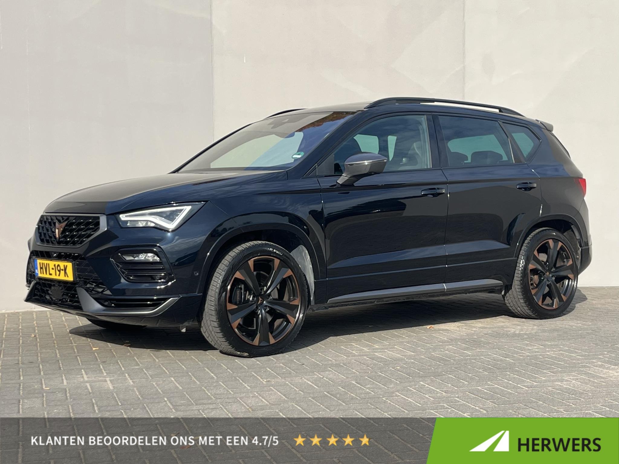 CUPRA Ateca 2.0 TSI 4DRIVE / 301 PK / Schaalstoelen / Schuif, Auto's, Verwarmde buitenspiegels, Gebruikt, 4 cilinders, 1984 cc