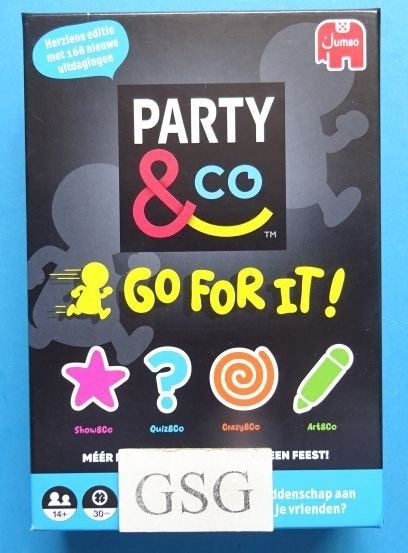 Party & Co go fore it! nr. 111980197-00, Hobby en Vrije tijd, Gezelschapsspellen | Bordspellen, Ophalen, Nieuw