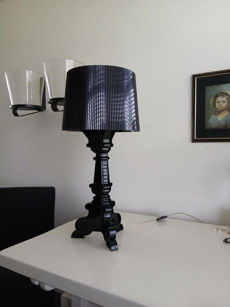 Kartell  Bourgie tafellamp, Huis en Inrichting, Lampen | Tafellampen, Ophalen of Verzenden, Zo goed als nieuw, Minder dan 50 cm