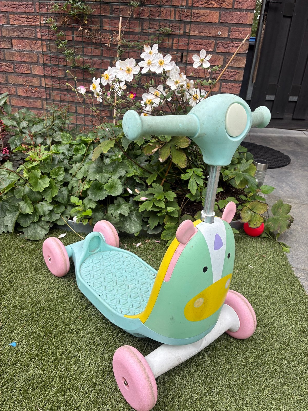Leuke kinderstep met 4 wielen, Fietsen en Brommers, Ophalen, Gebruikt, Gewone step