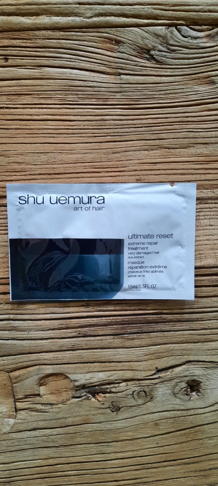 Shu uemura art of hair extreme repair treatment 15ml, Ophalen of Verzenden, Nieuw, Haarverzorger of -hersteller