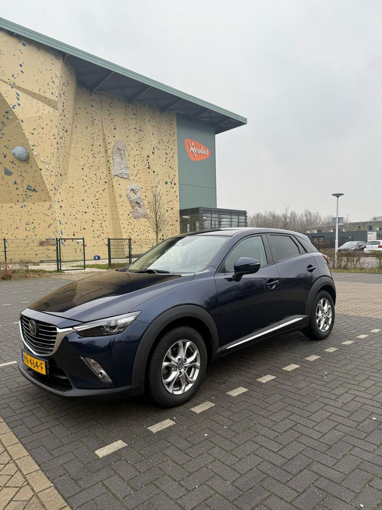 Mazda CX-3 2.0 Skyactiv-G 165 AUT 2015 Blauw GT-M APK STLVWM, Auto's, 1998 cc, 4 cilinders, Blauw, Particulier