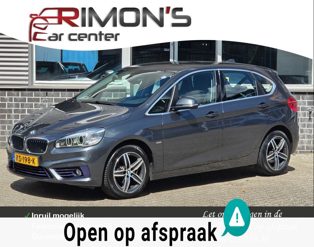 BMW 2-serie Active Tourer 216i Sport-Line Navi Pdc Led Pakke, Voorwielaandrijving, Gebruikt, Euro 6, Bedrijf