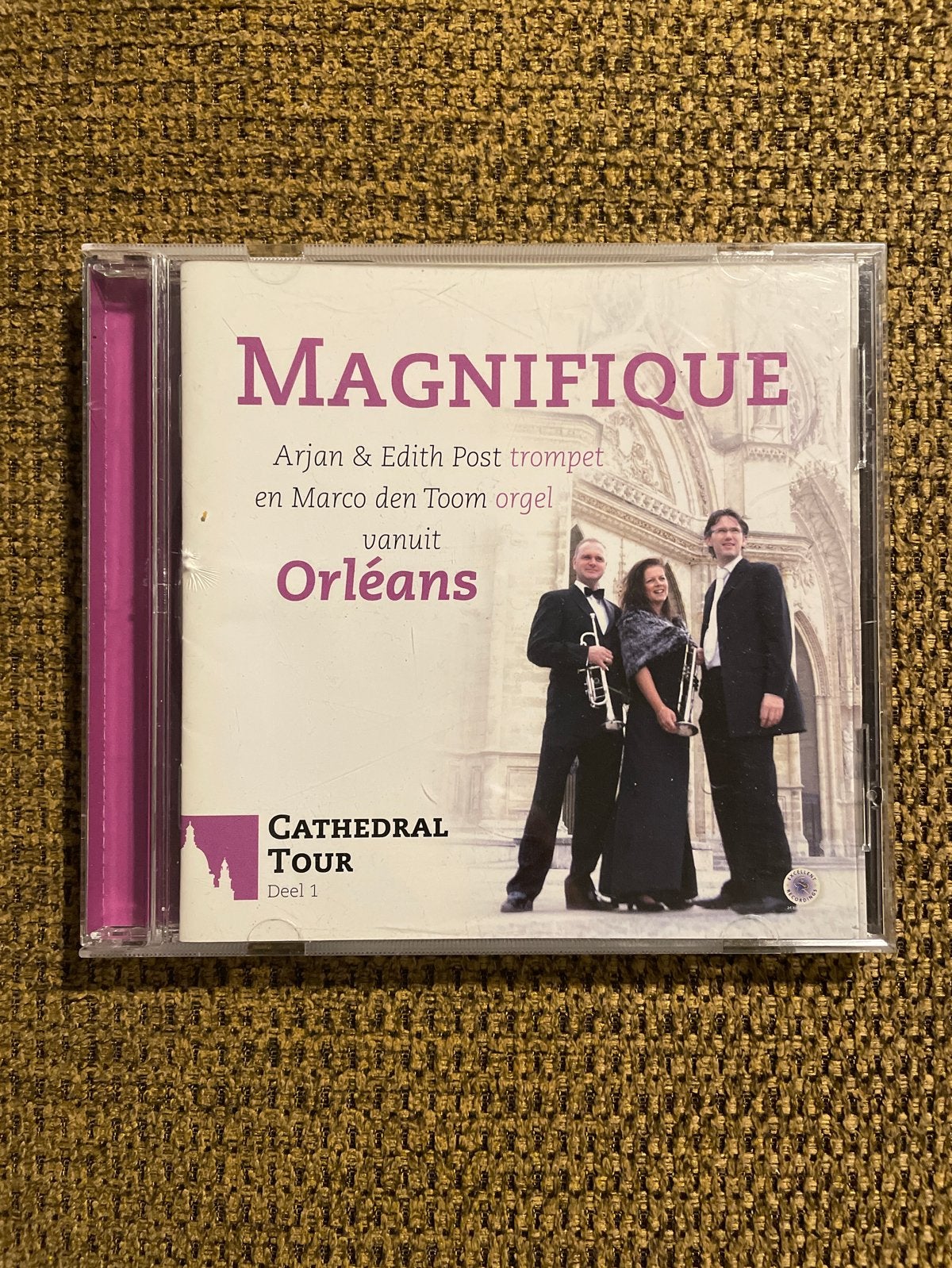 Magnifique - Cathedral Tour Deel 1 - Arjan & Edith Post, Ophalen of Verzenden, Zo goed als nieuw, Inclusief boekje, Orkest of Ballet