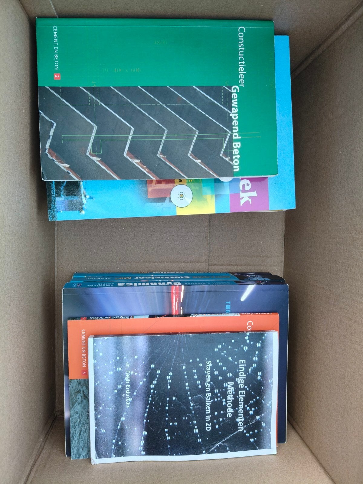Technische boeken: Wiskunde, Dynamica, Sterkteleer, etc., Ophalen