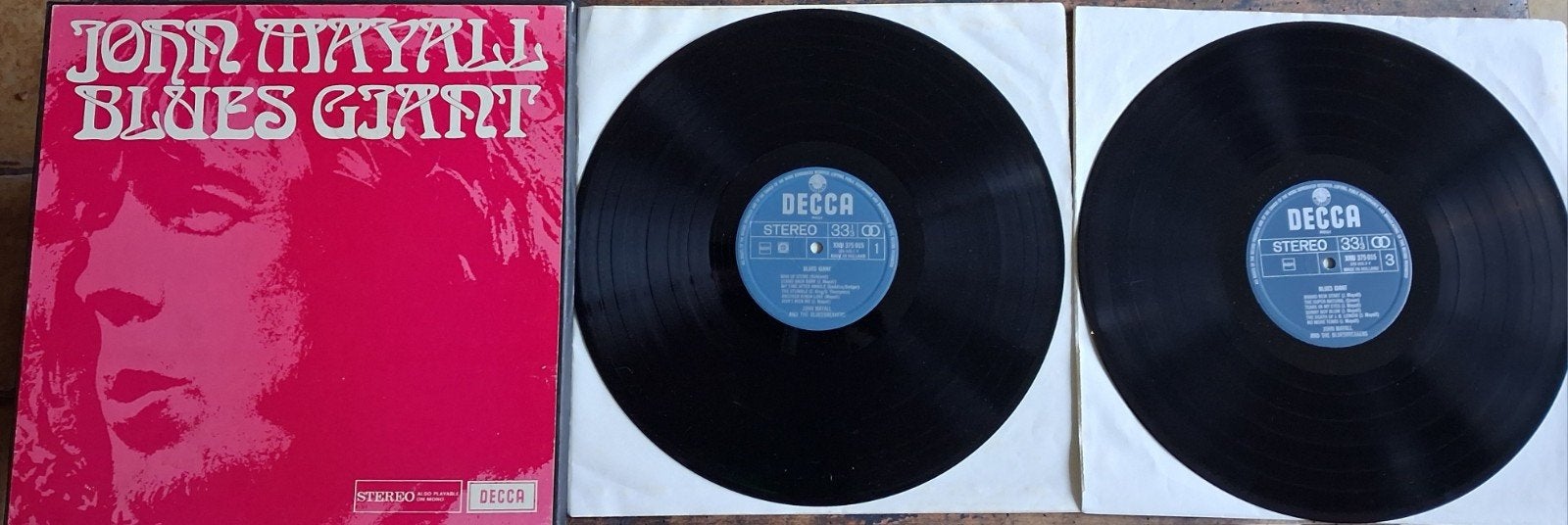 John Mayel  - Blues Giant. Dubbel LP in box. 1970., Ophalen, Zo goed als nieuw, Cd of Plaat