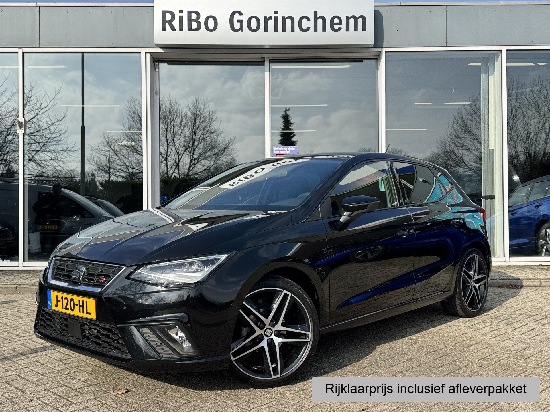 SEAT Ibiza 1.0 TSI FR * Airco * Cruise control * Apple carpl, Auto's, Seat, Bedrijf, Te koop, Ibiza, ABS, Airbags, Airconditioning