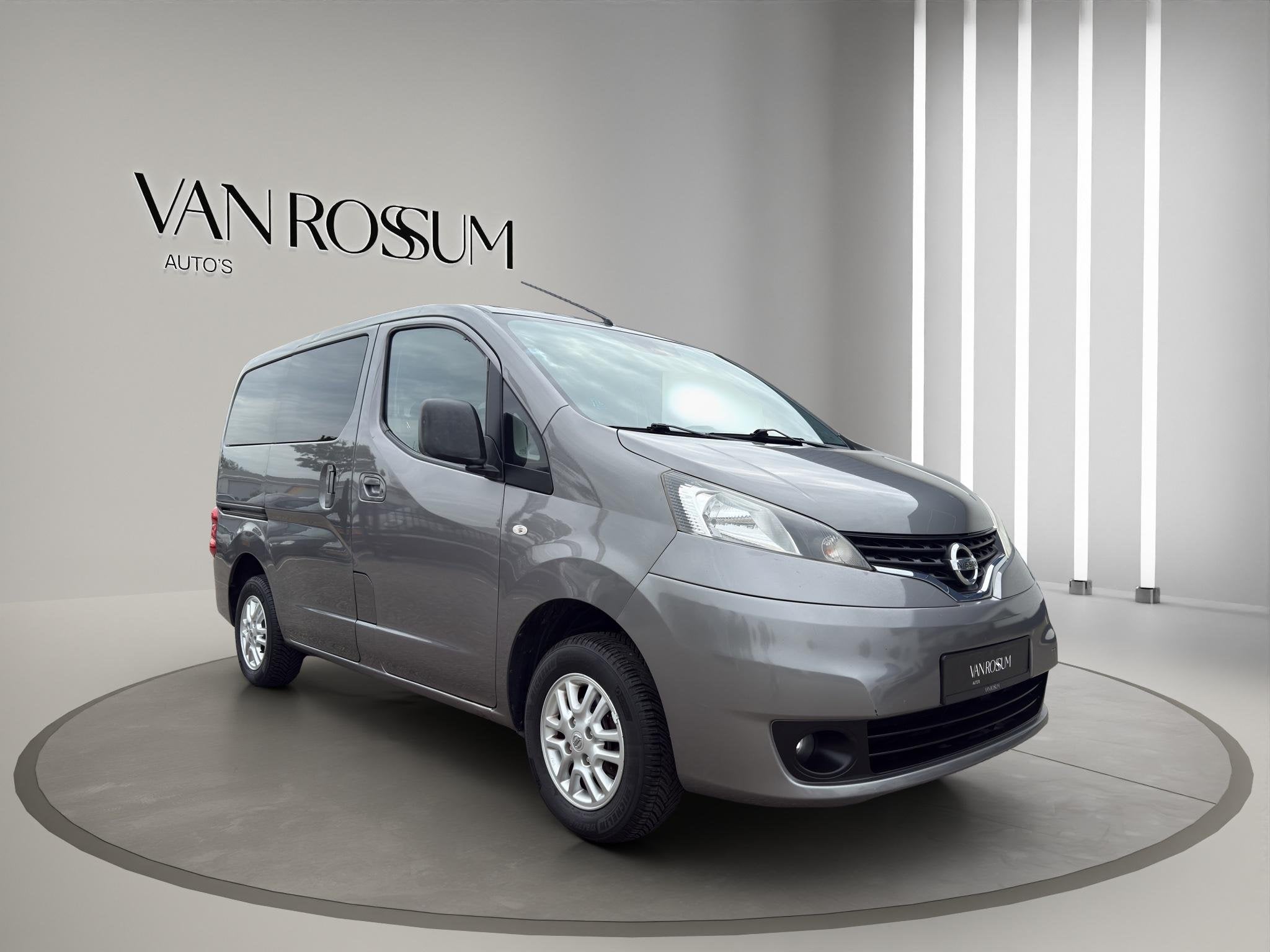 Nissan NV200 1.6 Optima 5 Persoons | Airco | Cruise | Blueto, Auto's, Voorwielaandrijving, Euro 5, Stof, Gebruikt