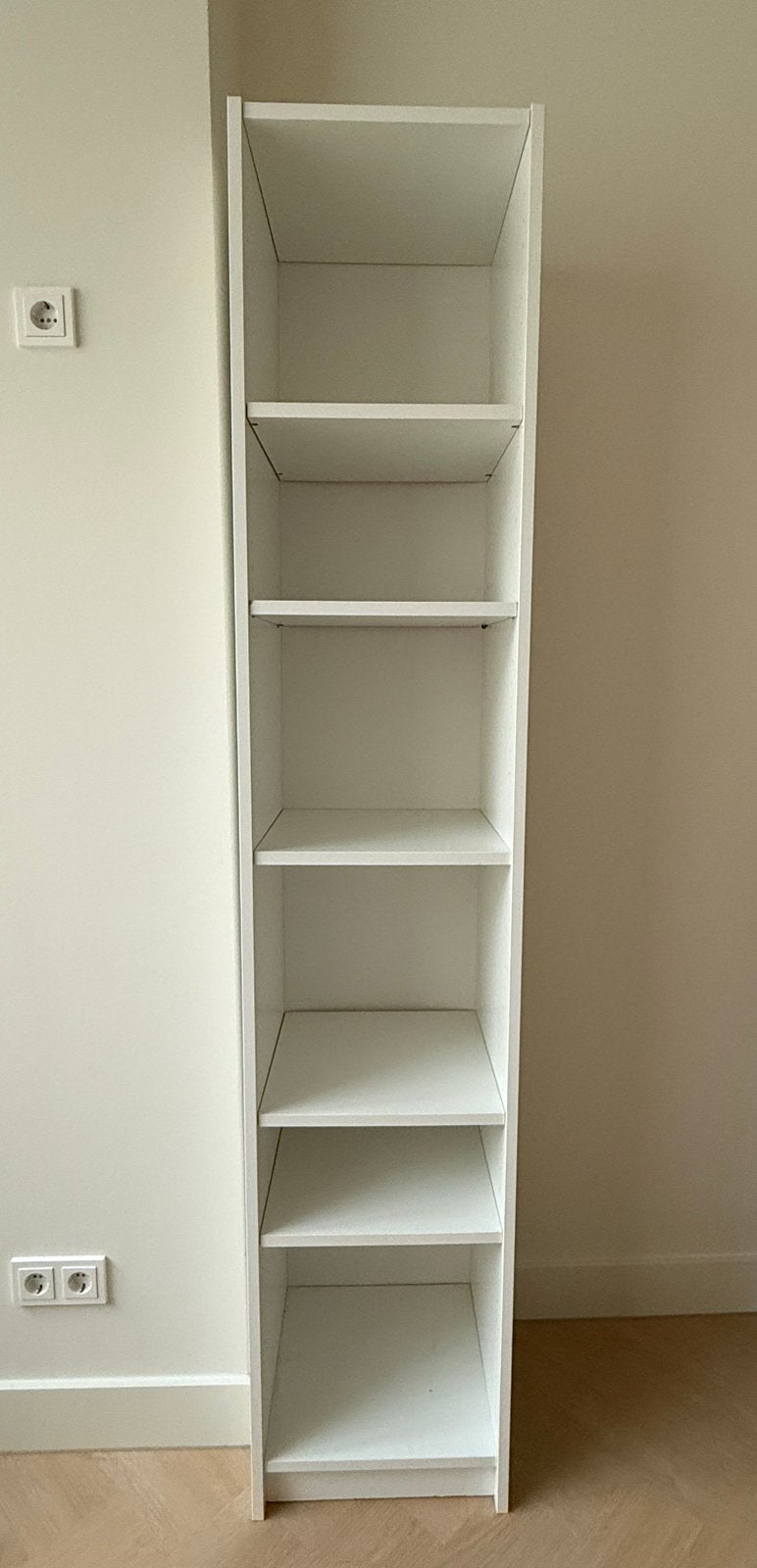 IKEA Billy Boekenkast Wit - 40x39x202 cm, Ophalen, Met plank(en), Minder dan 50 cm, Gebruikt
