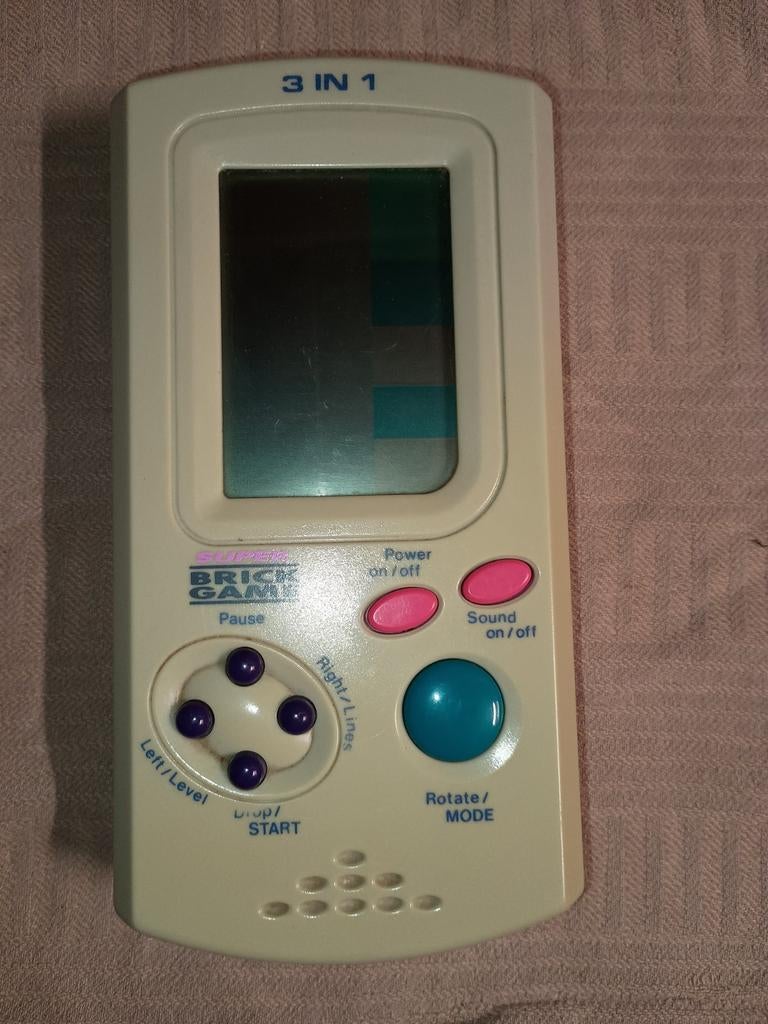 Brick Game Handheld Console vintage, Spelcomputers en Games, Spelcomputers | Overige, Gebruikt, Overige merken, Ophalen
