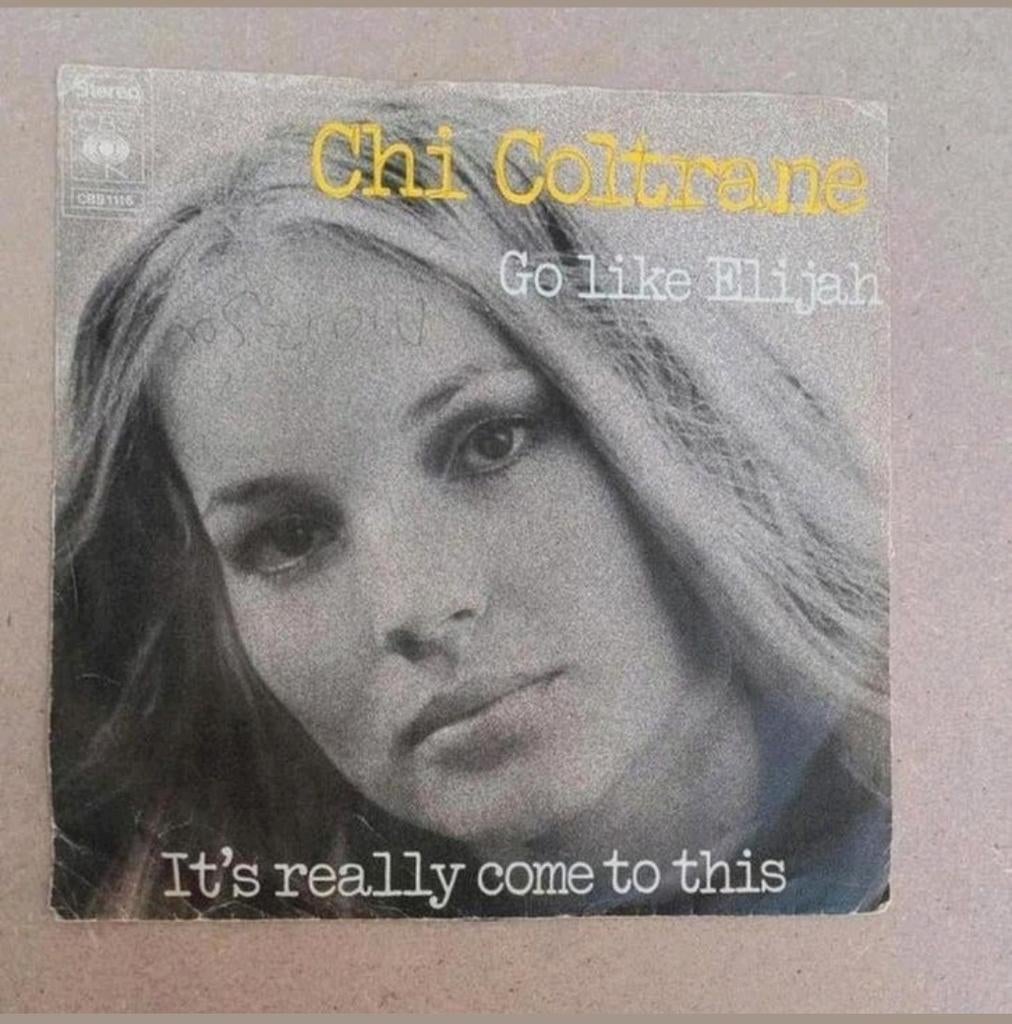 Chi Coltrane  - Go Like Elijah, Cd's en Dvd's, Vinyl Singles, Gebruikt, 7 inch, Single, Ophalen of Verzenden