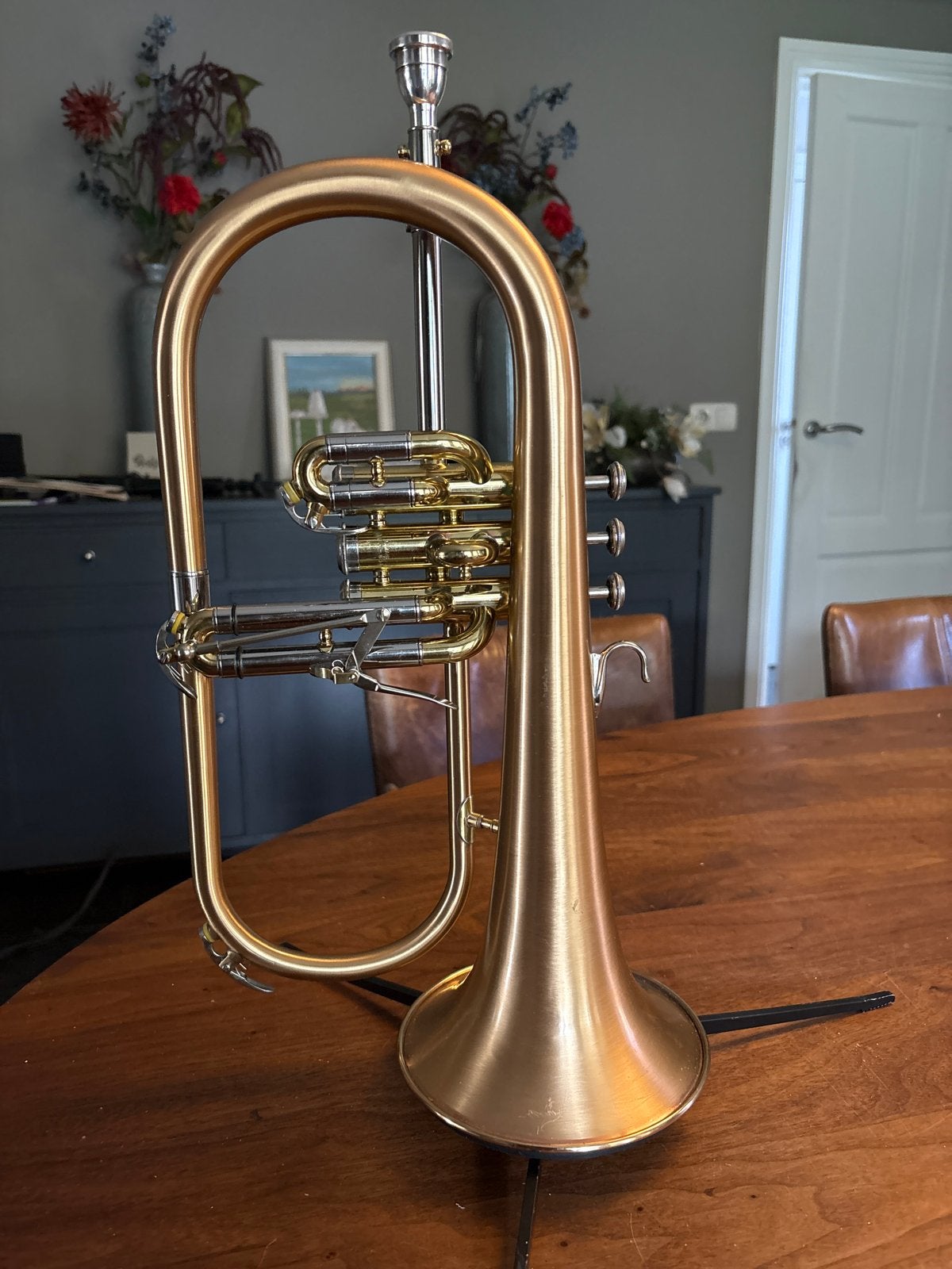 Yamaha bugel vintage, Muziek en Instrumenten, Ophalen of Verzenden, Gebruikt, Overige typen