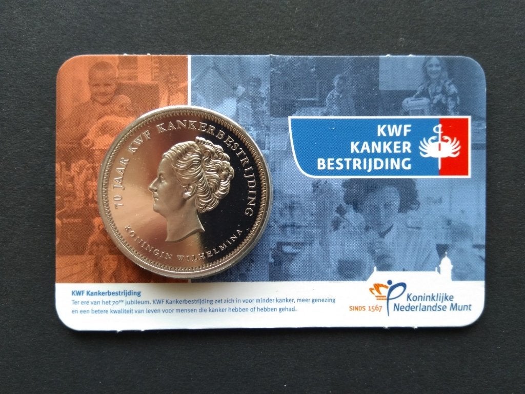 Coincard KWF Kankerbestrijding, Postzegels en Munten, Ophalen of Verzenden, Overige landen, Overige waardes