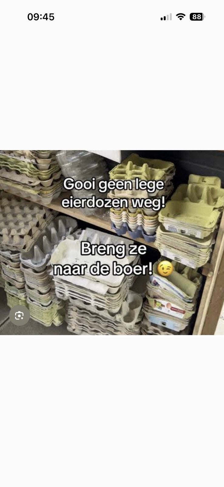 Eier doosjes van 10 stuks gezocht, Diversen, Ophalen