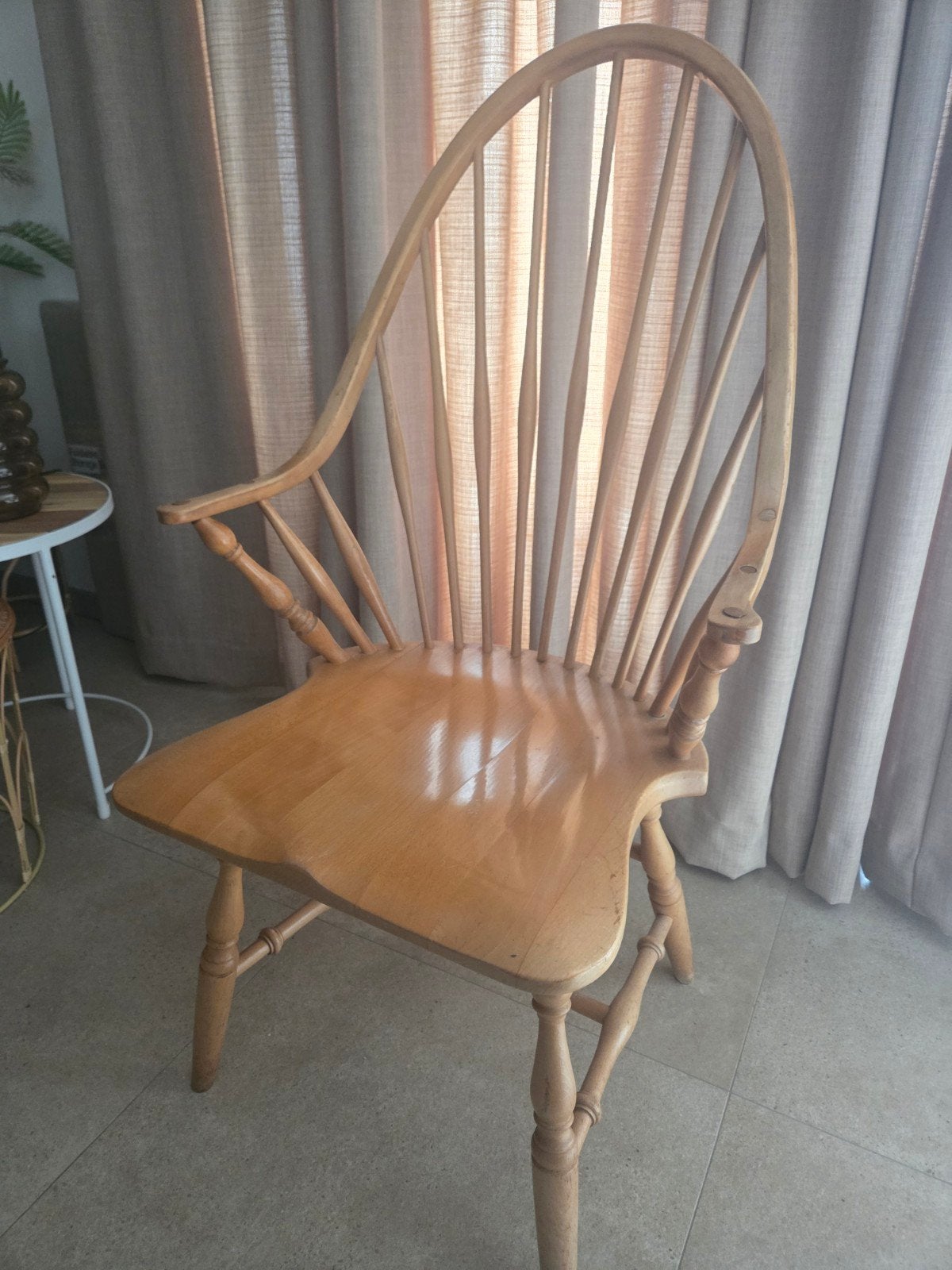 2 stoelen windsor stijl houten eiken spijlen stoel, Ophalen of Verzenden