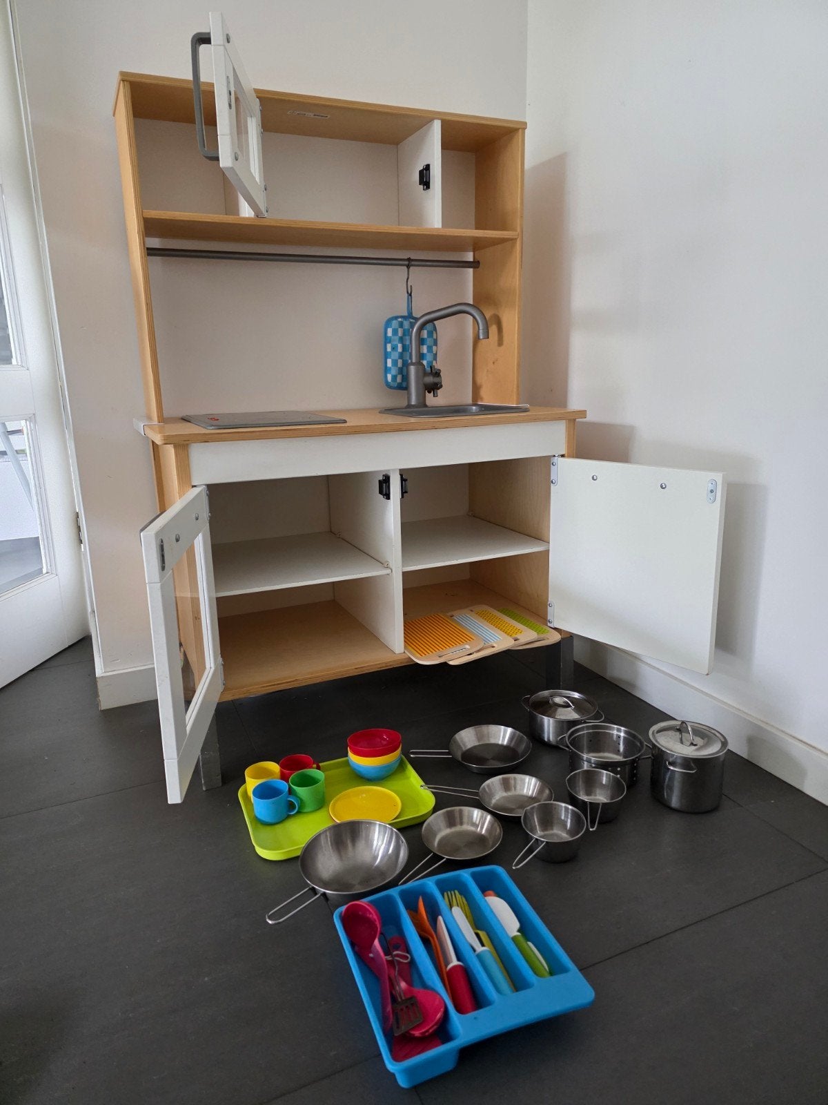 IKEA Duktig speelkeuken met veel accessoires, Ophalen, Gebruikt, Ontdekken, Met licht