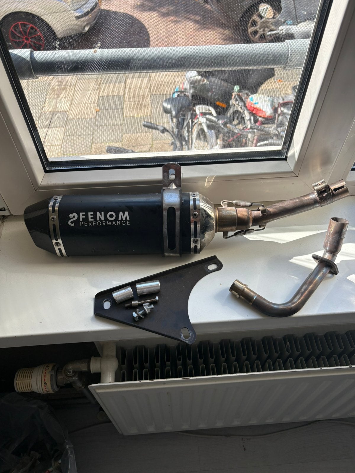 FENOM performance sport uitlaat, Fietsen en Brommers, Ophalen of Verzenden, Zo goed als nieuw