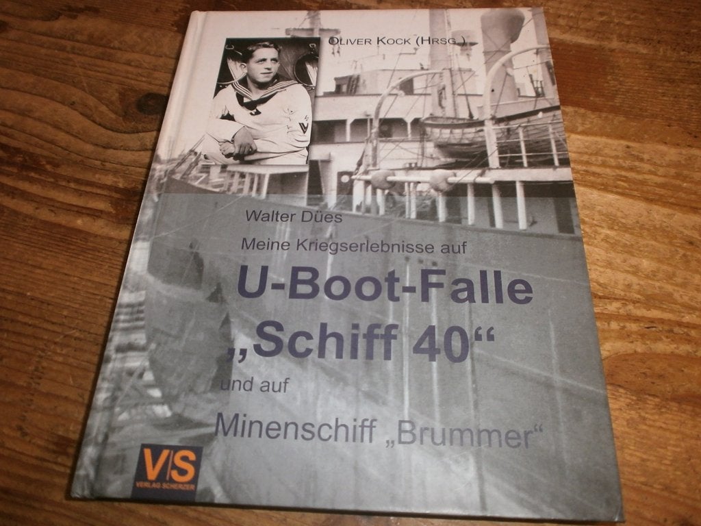 U-Boot-Falle Schiff 40 + minenschiff brummer met fotos, Ophalen of Verzenden, Tweede Wereldoorlog, Nieuw, Overige onderwerpen