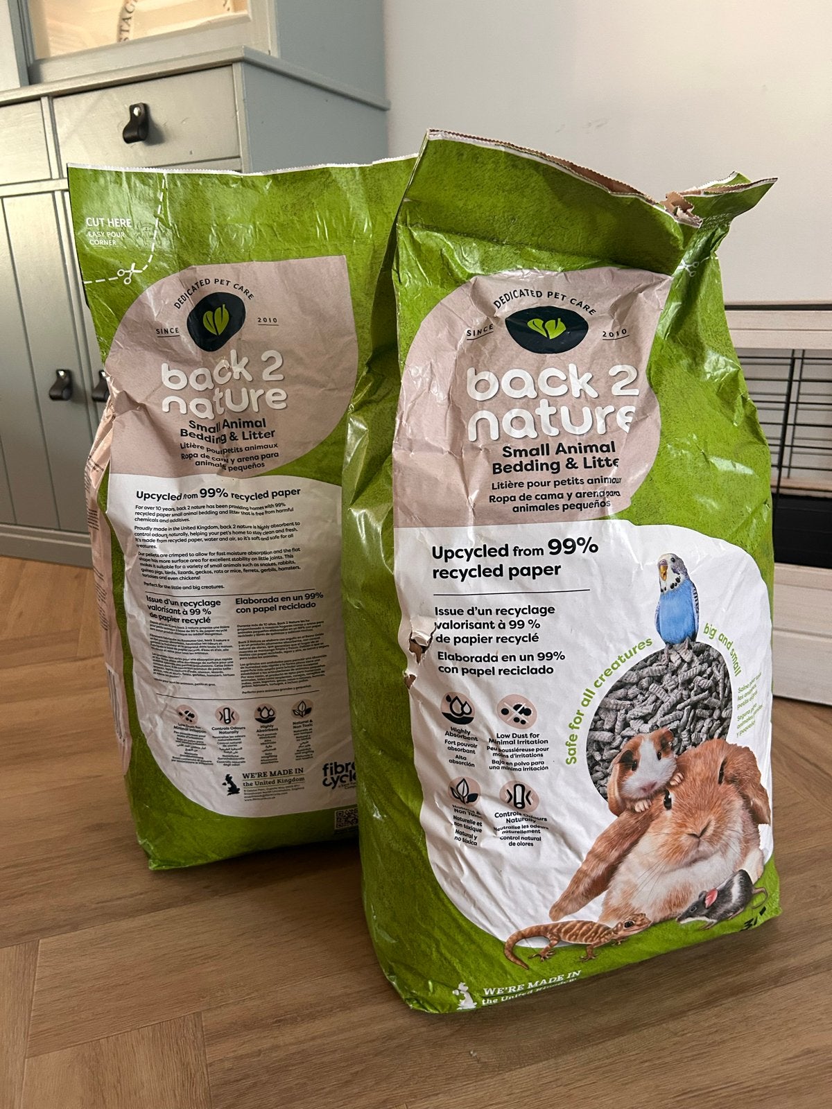 Back-2-Nature bodembedekking cavia/konijnen kooi, nieuw, Ophalen, Nieuw, Verzorging