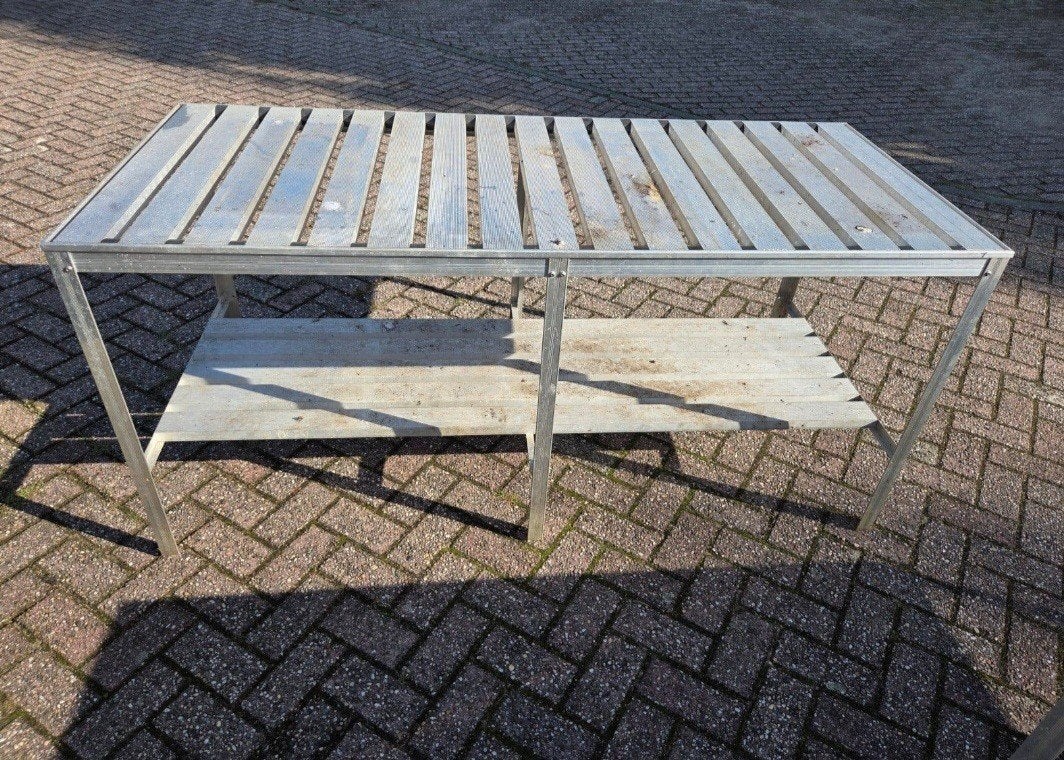 Aluminium kweektafel, Ophalen
