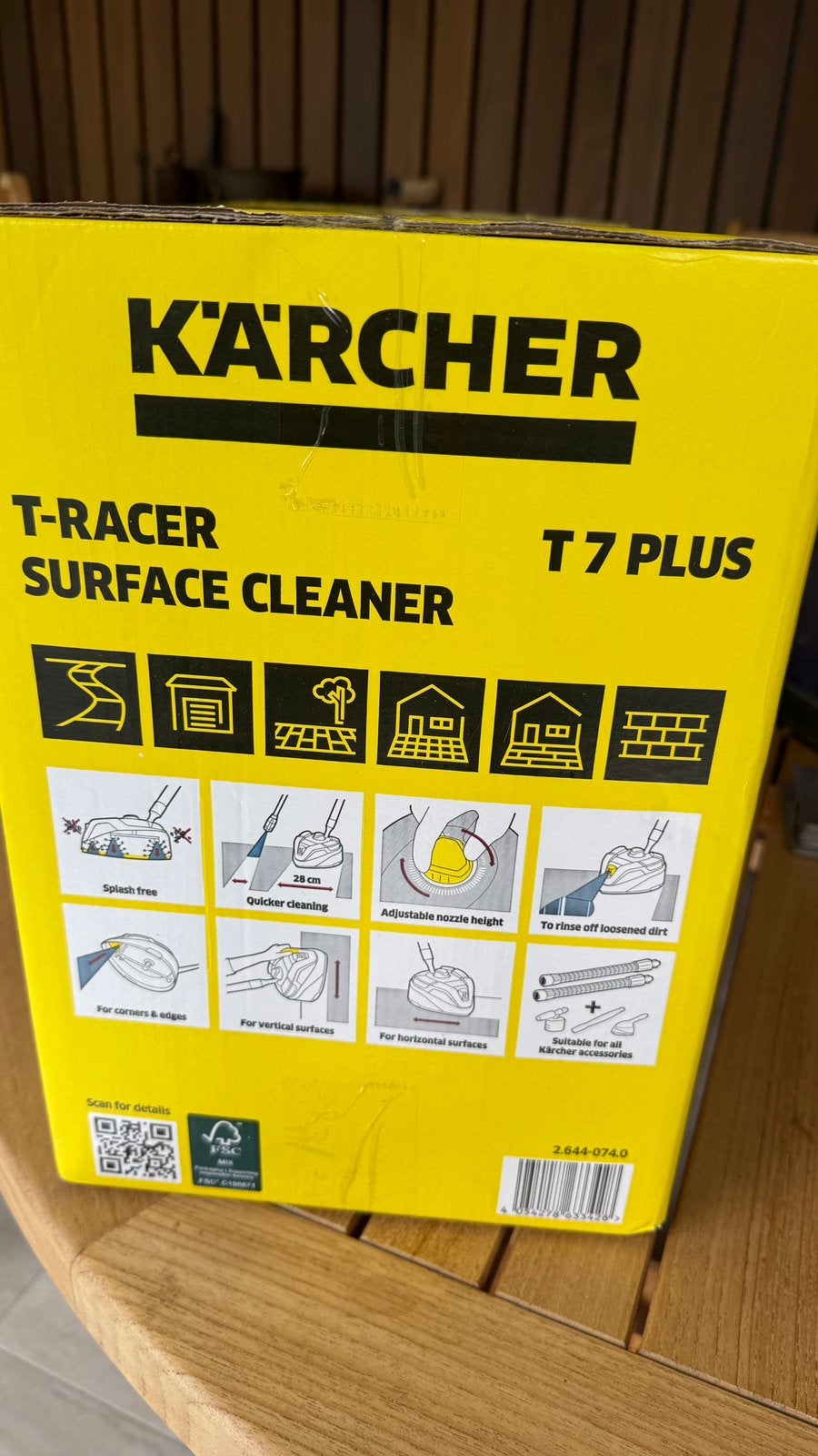 Karcher T-Racer T7 plus, Ophalen of Verzenden, Nieuw, Elektrisch