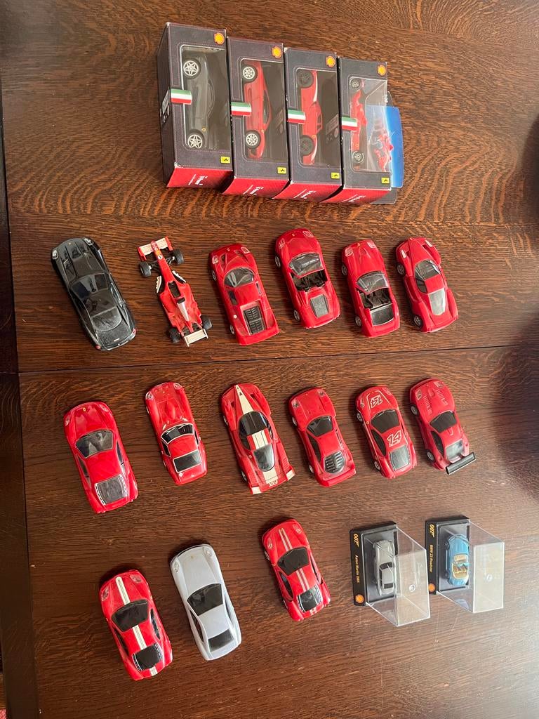 Shell ferrari auto’s, 1:50 of kleiner, Auto, Zo goed als nieuw, Ophalen
