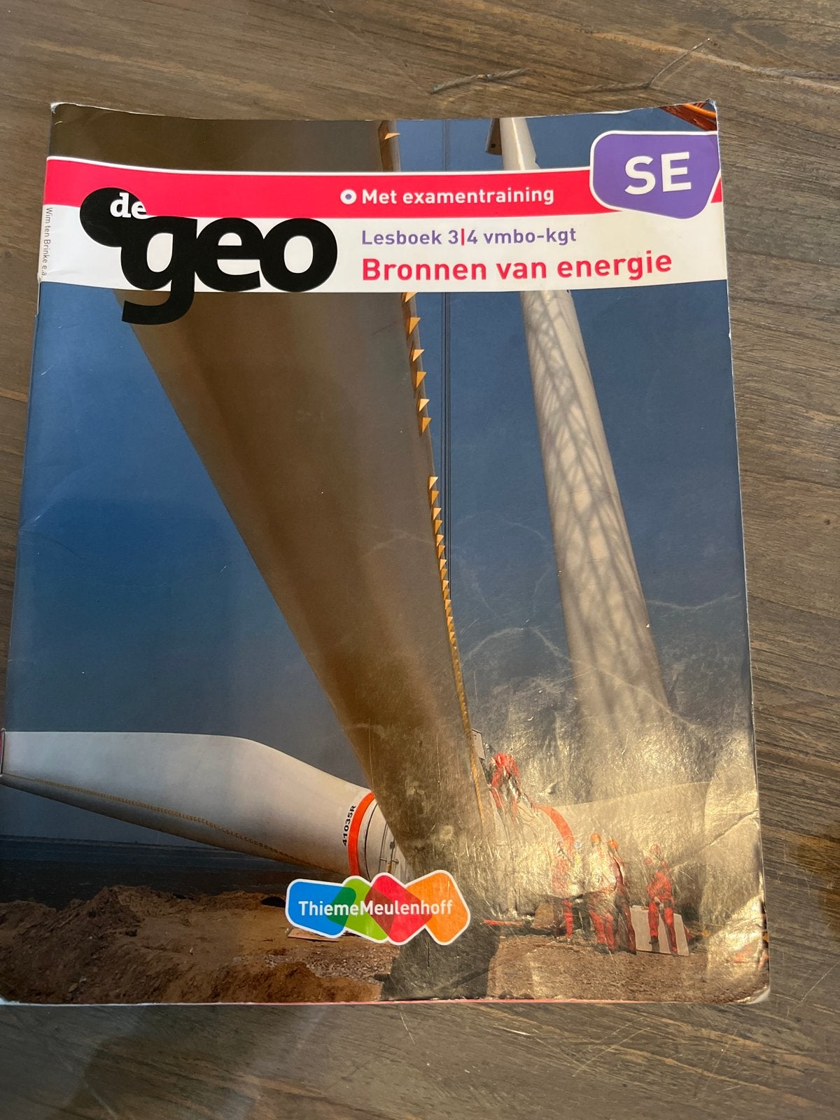 De Geo Lesboek 3/4 vmbo-kgt Bronnen van energie, Ophalen of Verzenden, Gelezen, VMBO, Aardrijkskunde