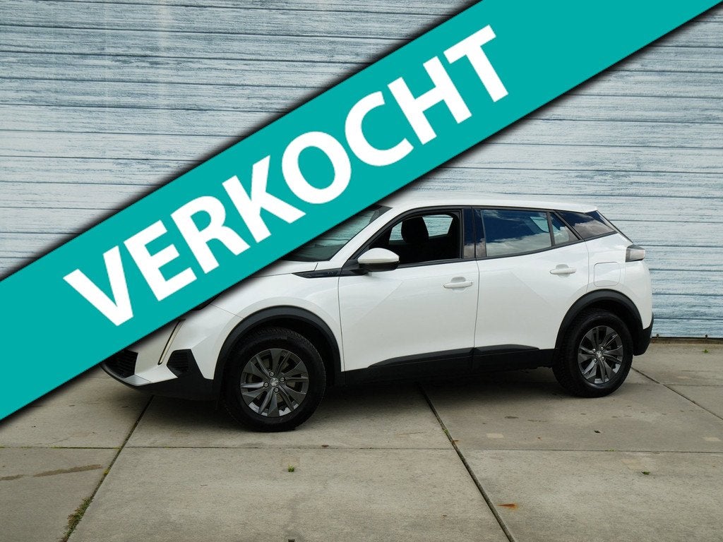 Peugeot E-2008 Auto verkopen ? losse inkoop, Auto's, Peugeot, 330 km, Gebruikt, Zwart, Wit