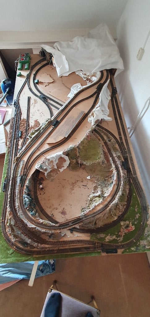 Complete modelspoorbaan Fleischmann, Ophalen, Gelijkstroom, Fleischmann, Analoog