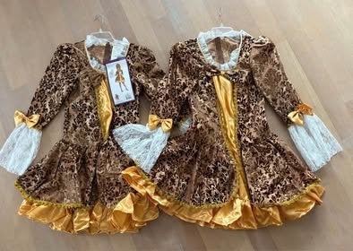 Jurk carnaval (2x) hofdame maat S, Ophalen, Nieuw, 170 of groter, Meisje