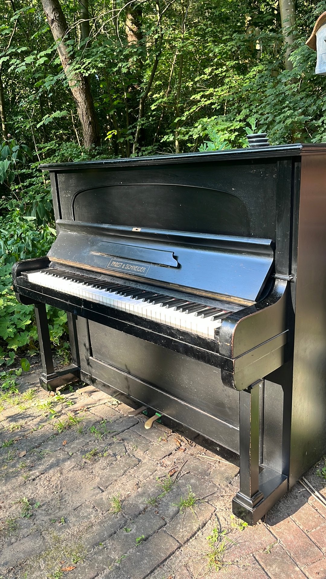 Gratis piano, Ophalen, Gebruikt, Zwart, Piano