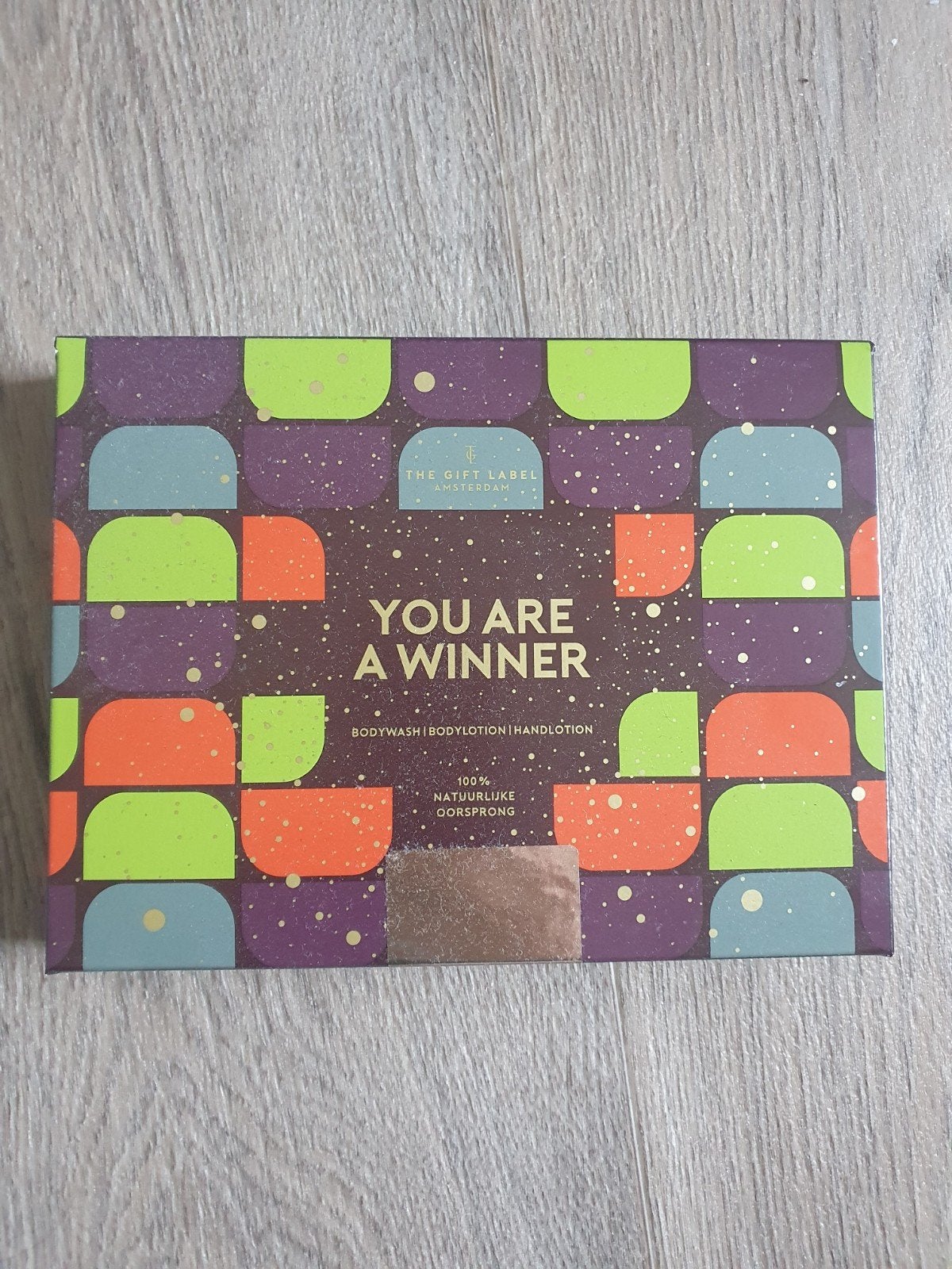 The Gift Label Amsterdam Cadeauset - You Are A Winner, Sieraden, Tassen en Uiterlijk, Uiterlijk | Lichaamsverzorging, Ophalen of Verzenden