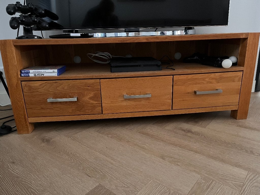 Tv meubel, Ophalen, Gebruikt, 100 tot 150 cm, Minder dan 100 cm
