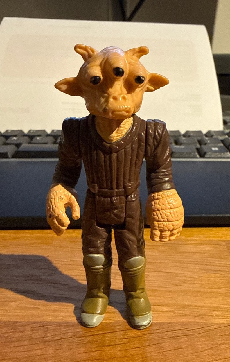 Vintage Star Wars Kenner Ree-Yees actiefiguur, Ophalen of Verzenden, Gebruikt, Actiefiguurtje