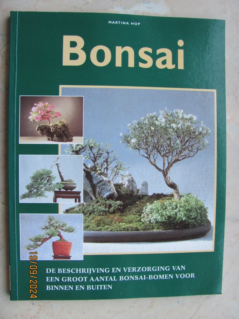 NIEUWSTAAT hobby boek BONSAI Martina HOP 1e druk 1997 R&B, Ophalen of Verzenden, Zo goed als nieuw, Overige onderwerpen, Martina Hop