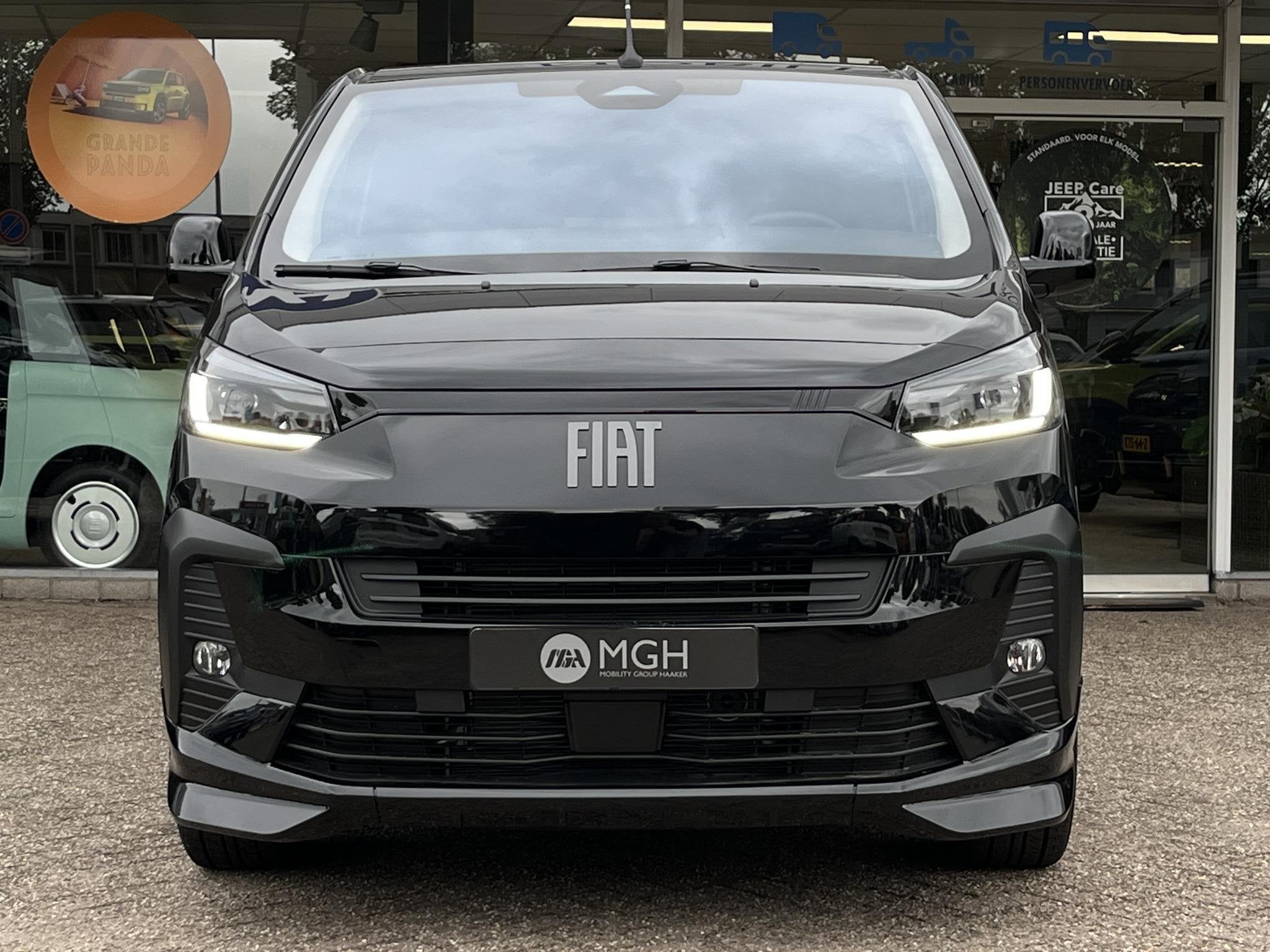 FIAT E-Scudo L3 75 kWh STX / Snel Leverbaar /, Auto's, Winterpakket, Overige carrosserieën, Zwart, 1000 kg