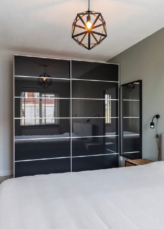 Kledingkast met soft close schuifdeuren, Huis en Inrichting, Kasten | Kledingkasten, Gebruikt, 200 cm of meer, 150 tot 200 cm